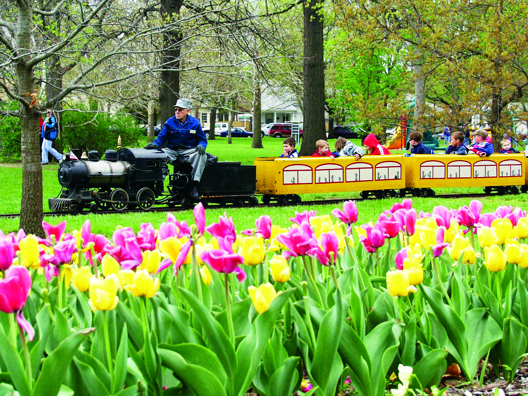 Photo of the train in City Park