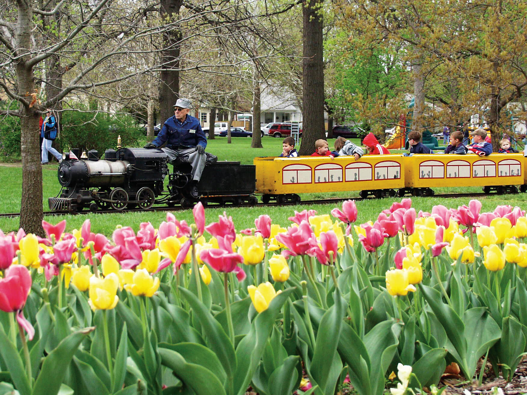 Photo of the train in City Park